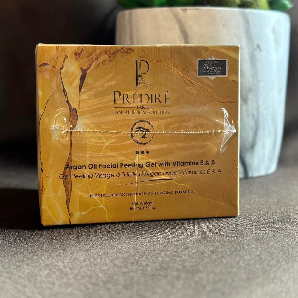 Predire argan oil facial peeling Gel with Vitamins E & A 50ml